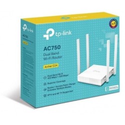 router wifi de doble banda ac750 archer c24