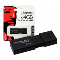 memoria 64gb usb kingston negro ram-2956