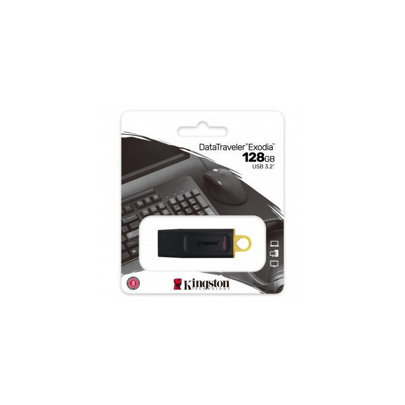 memoria usb 128gb Kingston exodia usb3.2