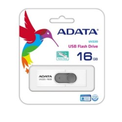 memoria usb 16gb adata uv220 blanco