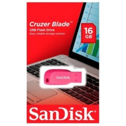 memoria usb 16gb sandisk rosa