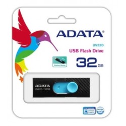 memoria usb 32gb adata uv220 azul