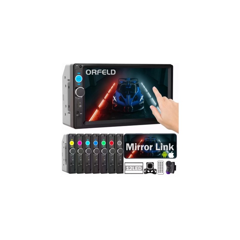 autoestereo pantalla 7  car mp5 player