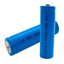bateria 18650 3.7v con positivo