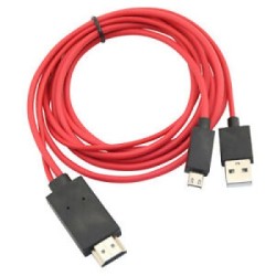 Adaptador Mhl Hdtv Hdmi Samsung Galaxy S3 / S4 / Motorola