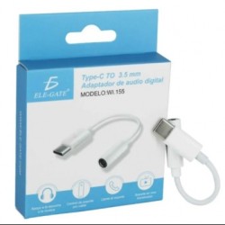 adaptador tipo c a auxiliar
