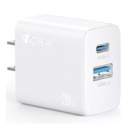 cargador 1hora 20w tipo c - usb