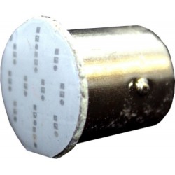 foco led 2 polos rojo base s25