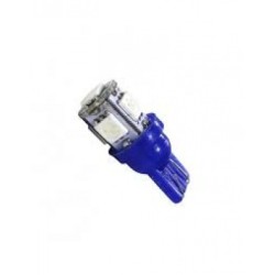 foco led pellizco azul base t10