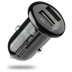 cargador para auto negro 1hora