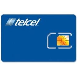 chip telcel express activa con  50 recarga normal