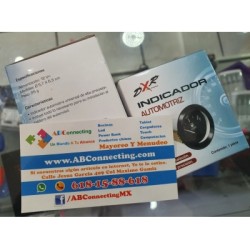 indicador automotriz voltaje