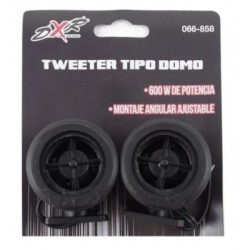 juego tweeters domo automotriz redondo 200w