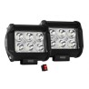 par de faros led cuadrados osun