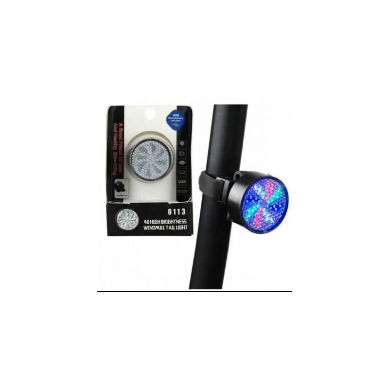 lampara circular led bicicleta t-606-0113ag