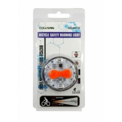 luz trasera para bicicleta recargable qx-w07b