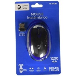 mouse inalambrico green 188842bl